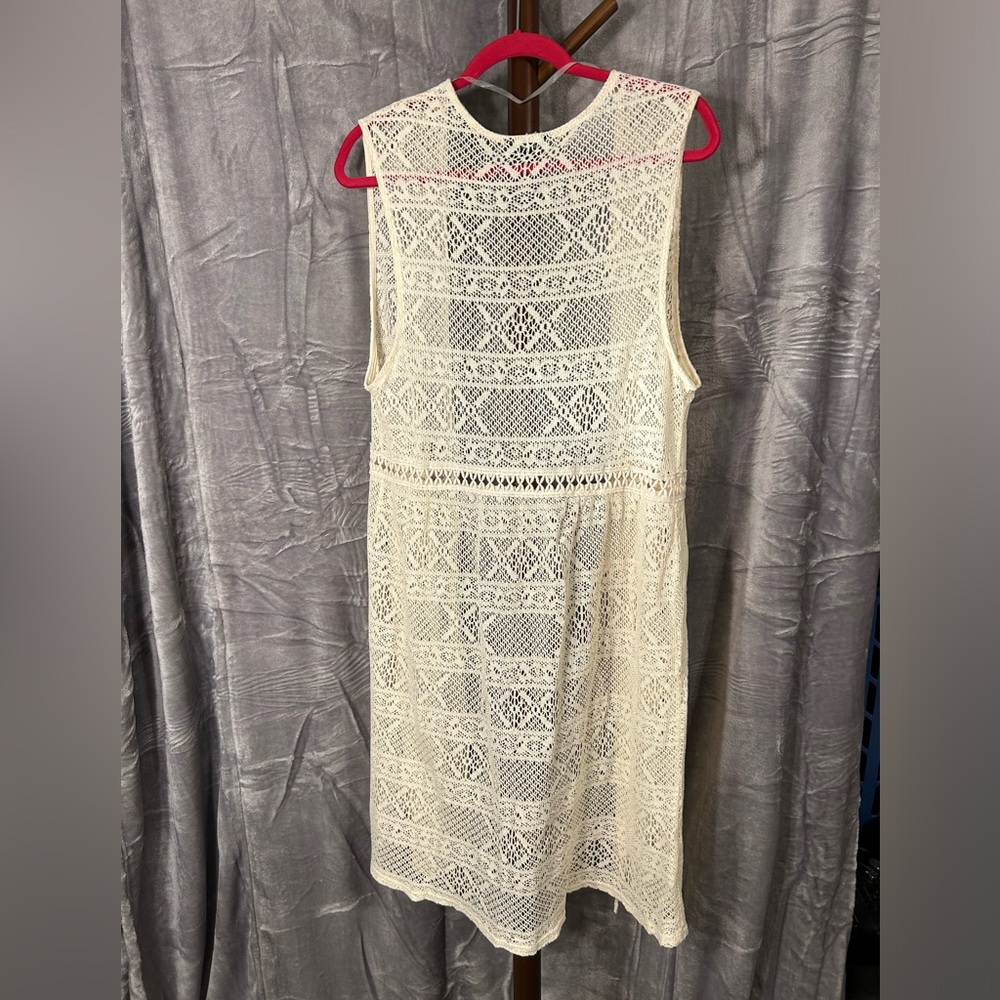 GUC Rock 41 sleeveless Lace Duster Kimono - Picture 2 of 5
